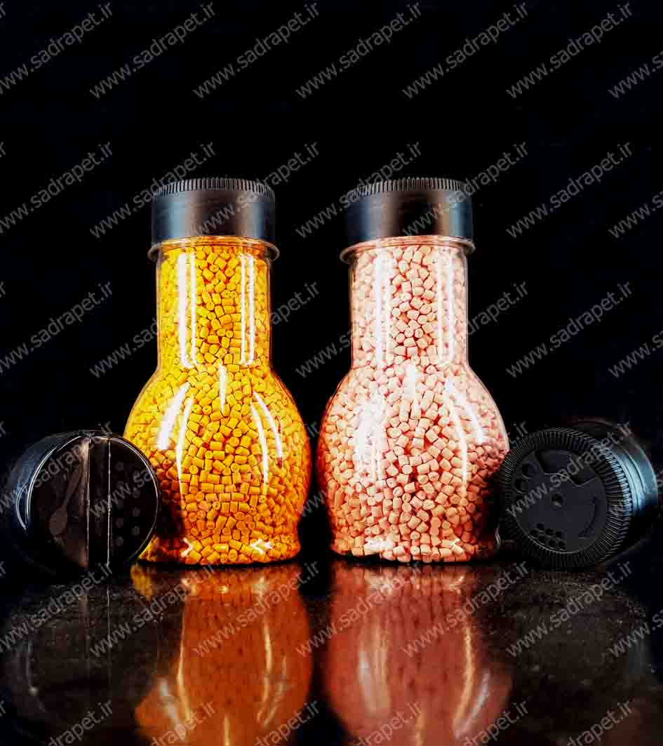  بطری ادویه پاش پلاستیکی 100گرمی کامل